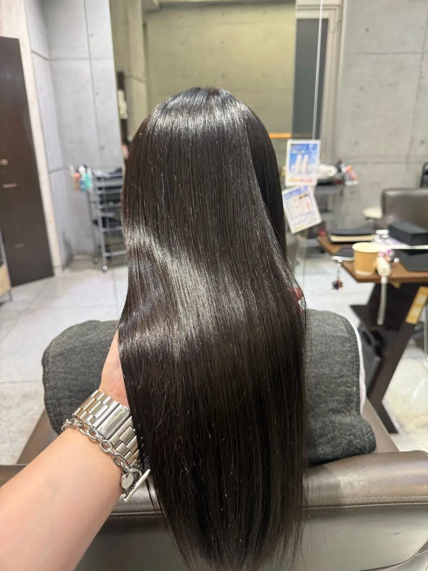 ロング ロング トリートメント 酸熱トリートメント カット トリートメント 右京｜美髪特化 【Prism池袋】のヘアスタイル