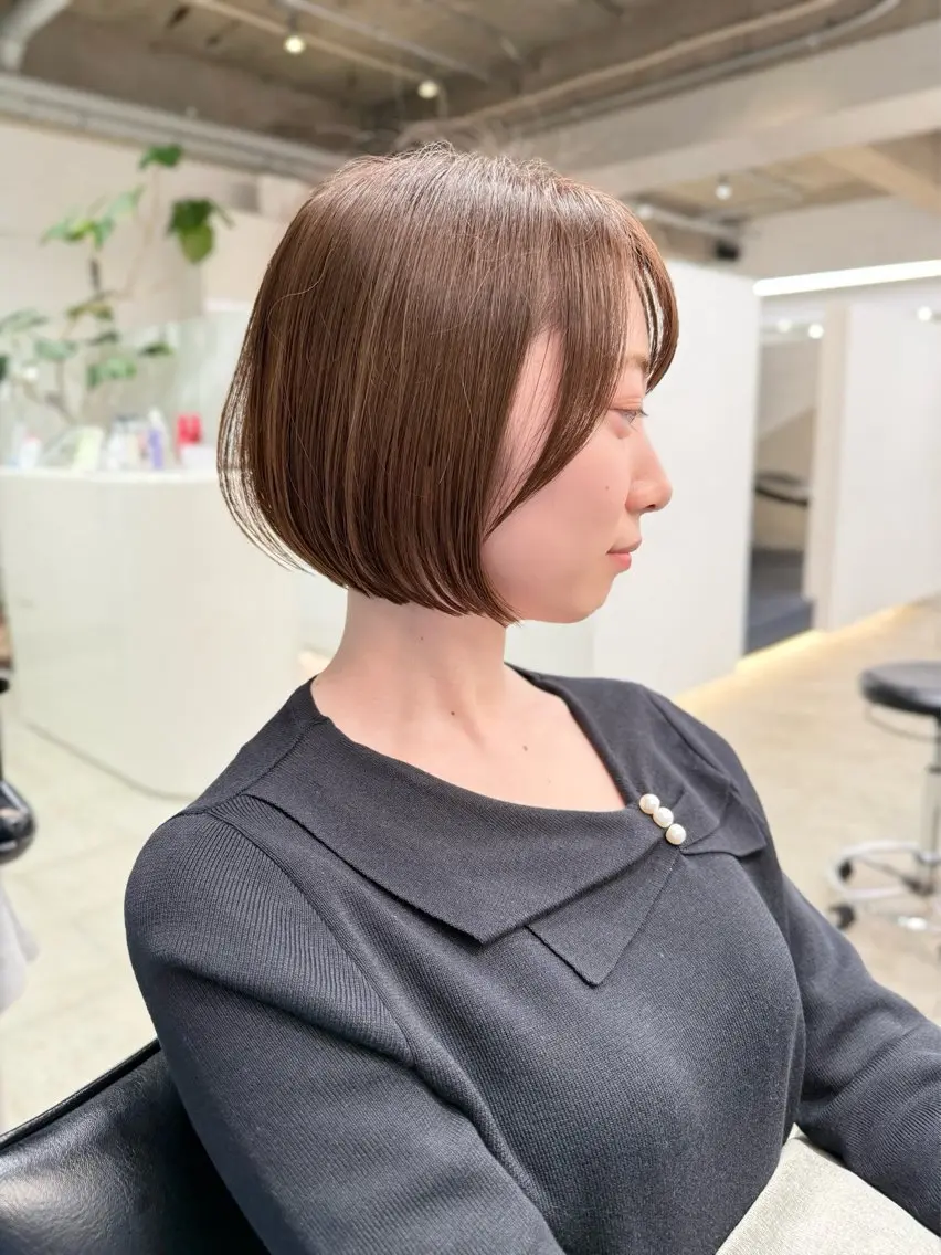 20代後半〜30代限定!ボブカット+トリートメント(仕上がりの長さが肩上)の写真