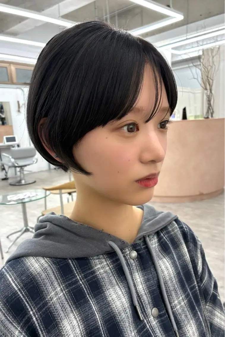 ショート ショートボブ ボブ ショートヘア 杉浦 彰紀のヘアスタイル