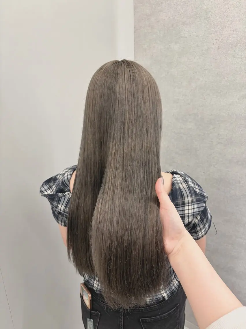 ロング ヘアカラー トリートメント ほのか./geep 6月のみ石井店移動!のヘアスタイル