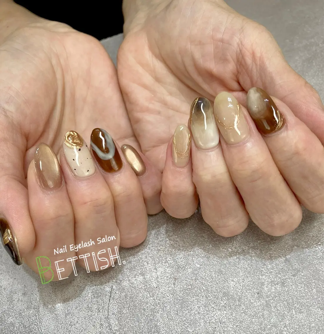ネイル ハンドネイル BETTISH. KUMIKO☺︎︎のネイルデザイン