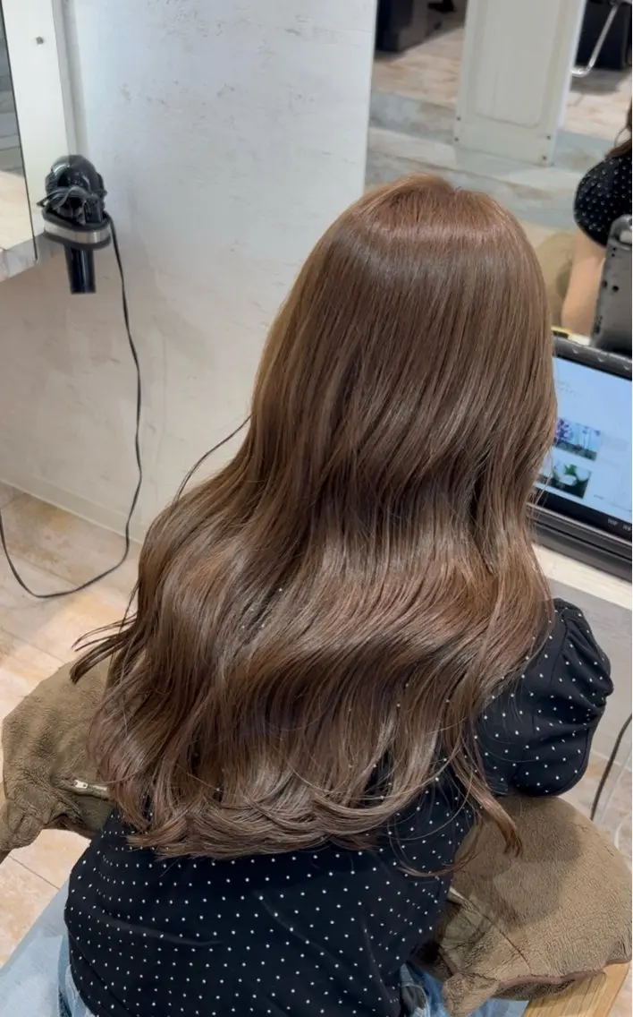 ロング 田中 千尋のヘアスタイル