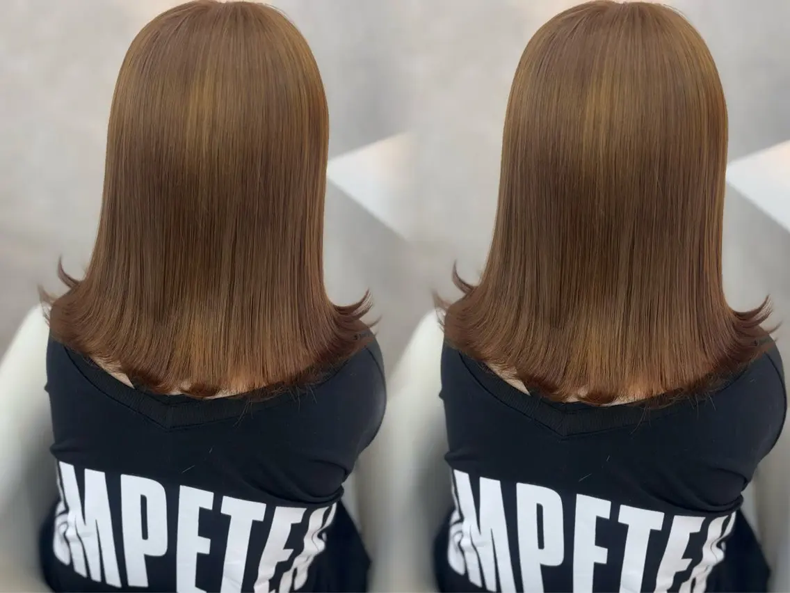セミロング 🤍るい🤍カット モデル募集中🪽🫧のヘアスタイル