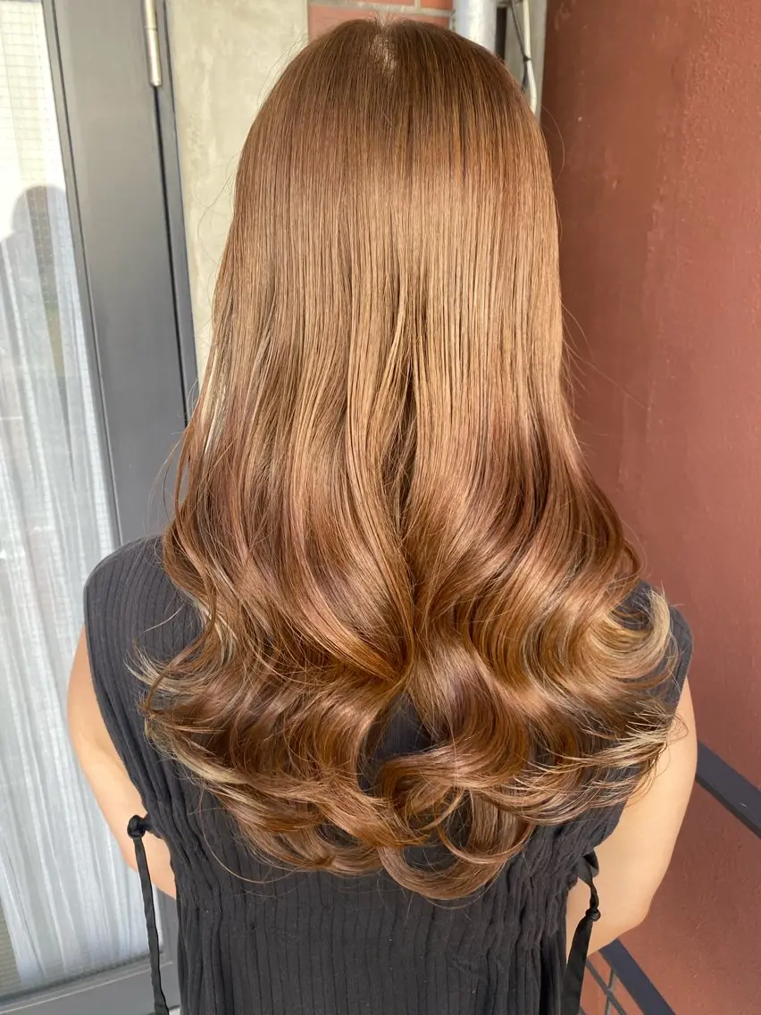 ロング カラー 【safric】 NAOのヘアスタイル