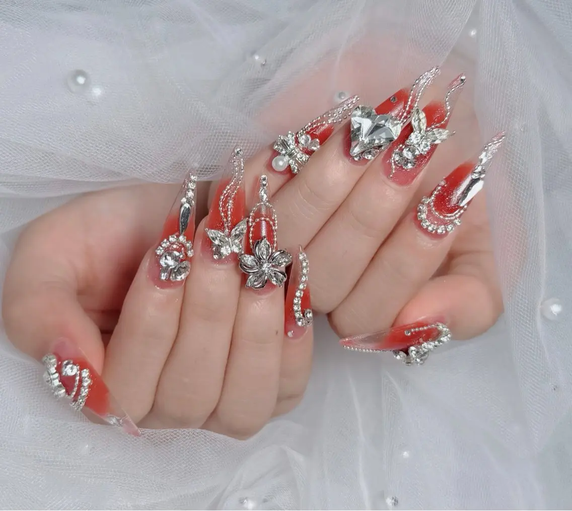 ネイル アートネイル フレンチネイル ジェルネイル 韓国ネイル マグネットネイル ハンドネイル Lenie Nail Okuboのネイルデザイン