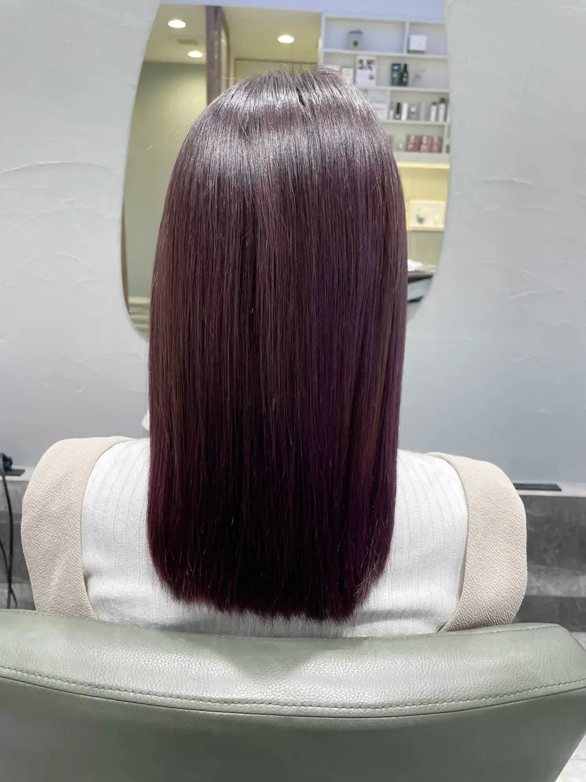 カラー 髪質改善 吉田 空 (POANA.)のヘアスタイル
