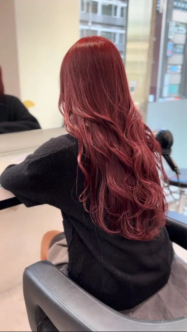 ロング カラー ヘアアレンジ ブリーチ無し透明感 🕊AZUSAのヘアスタイル