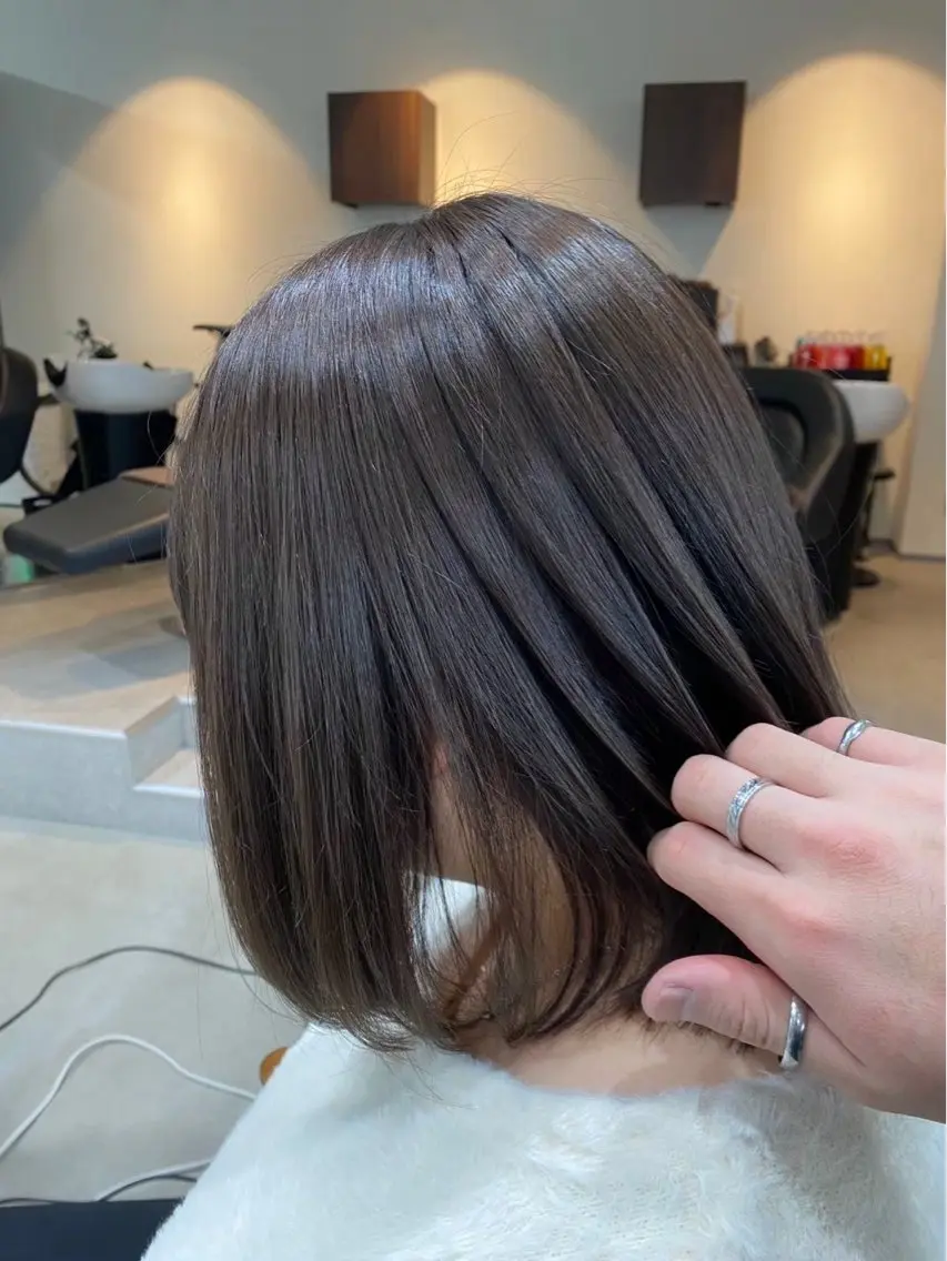 ミディアム カラー ヘアカラー 【立川徒歩3分‼️】 モデル募集✨YUTAのヘアスタイル