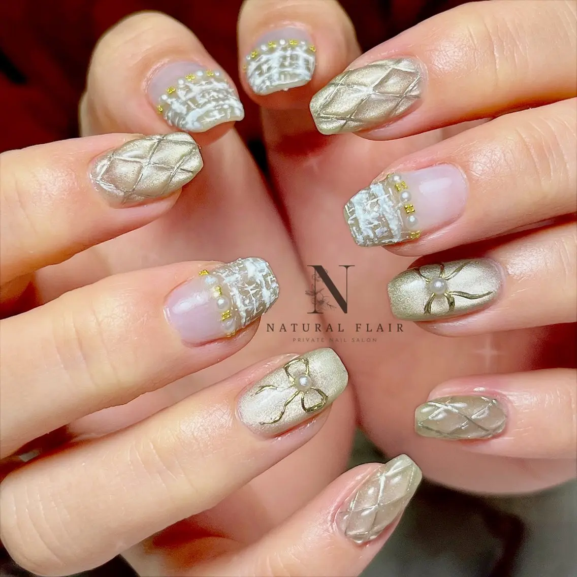 ネイル ハンドネイル natural flairのネイルデザイン