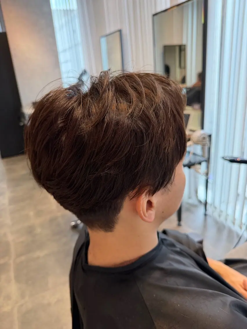 カラー メンズ La fith 健人のヘアスタイル