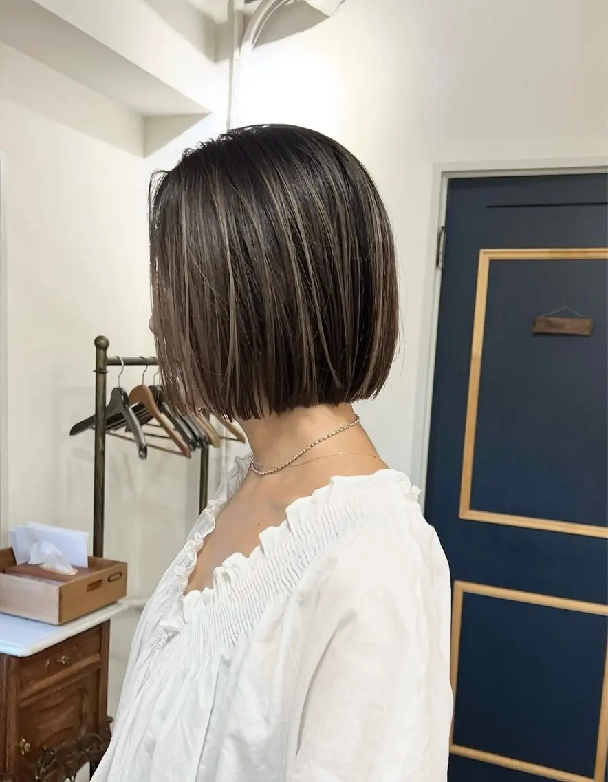 ショート カラー ブリーチ デザインカラー カット トリートメント ヘッドスパ takada kohのヘアスタイル