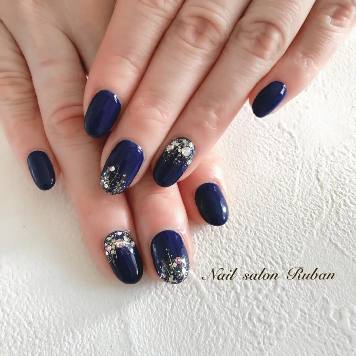 ネイル ワンカラーネイル シンプルネイル Nail salon Rubanのネイルデザイン