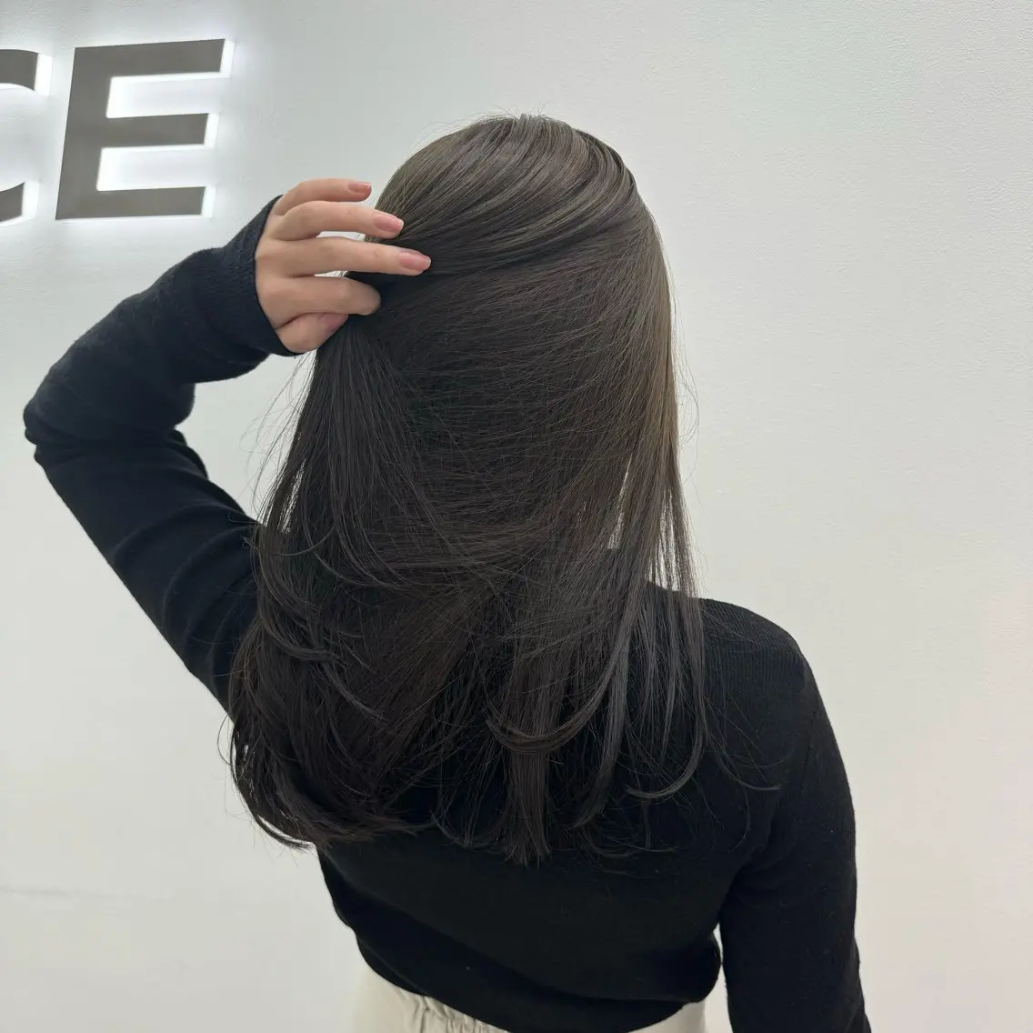 ミディアム カラー 韓国ハッシュカット カラー🤍しゅうじのヘアスタイル