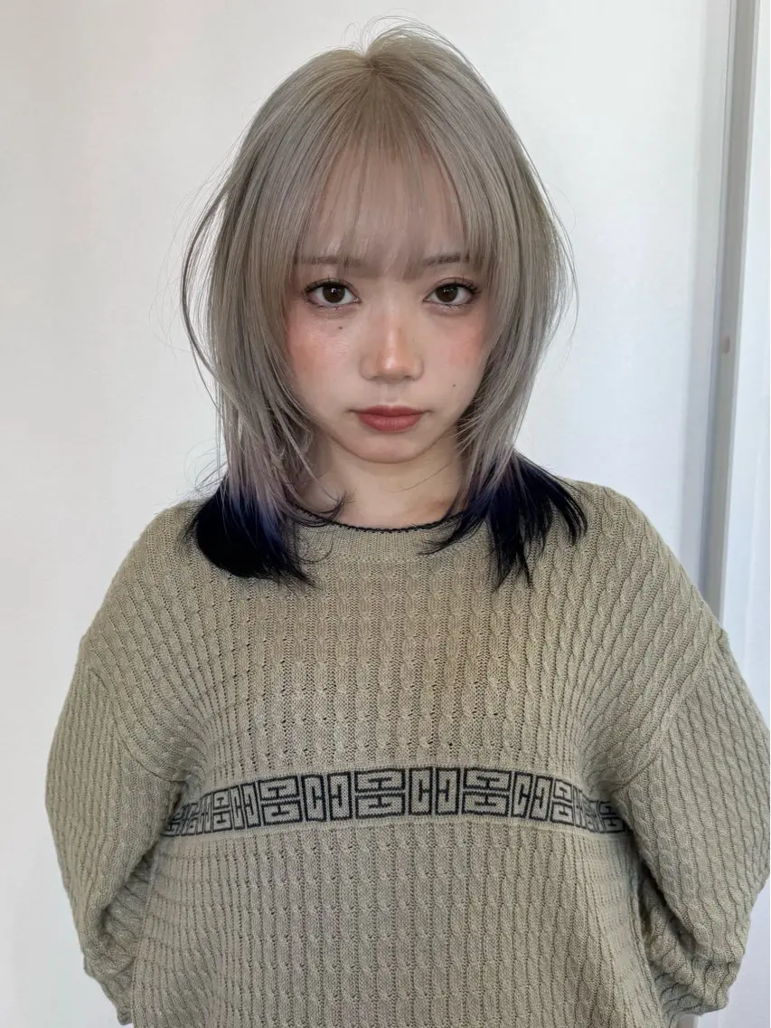 🩰グラデーションカラー🩰(ブリーチ込み)+treatmentの写真
