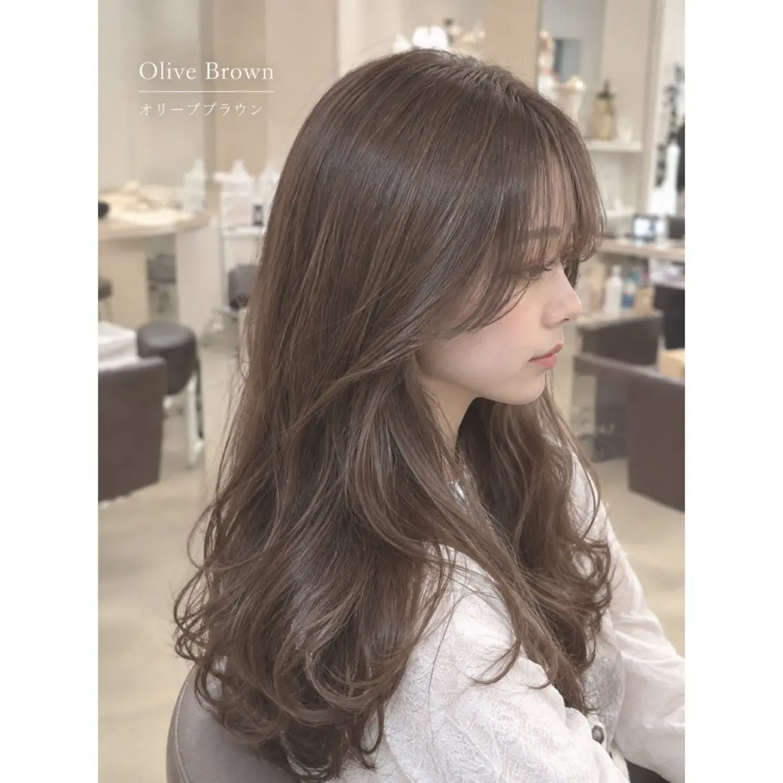 ロング カット ヘアカラー トリートメント 透明感カラー💎✨/ 西中/KUREAのヘアスタイル
