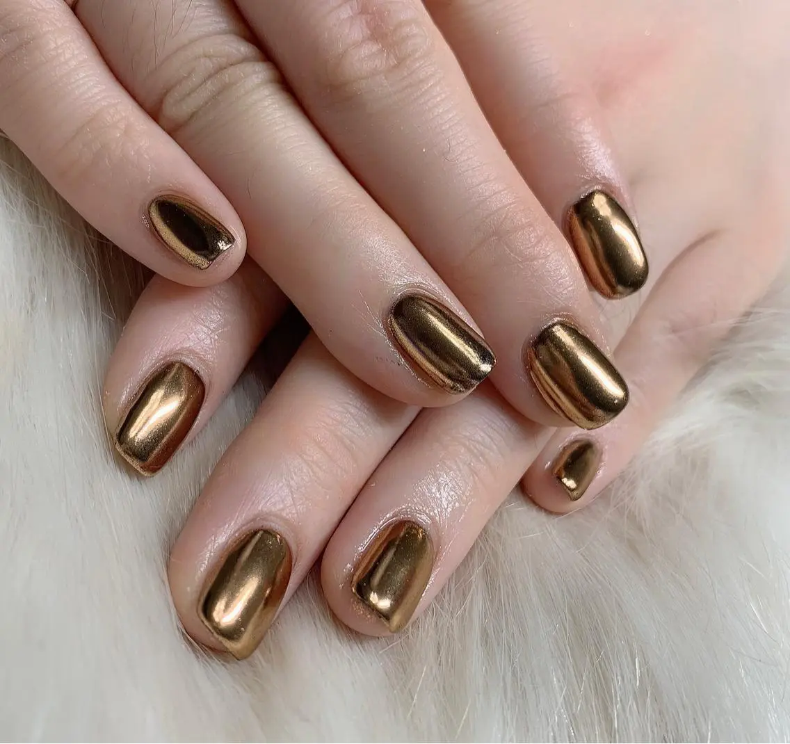 ネイル ミラーネイル ワンカラーネイル Nail Salon Momoのネイルデザイン