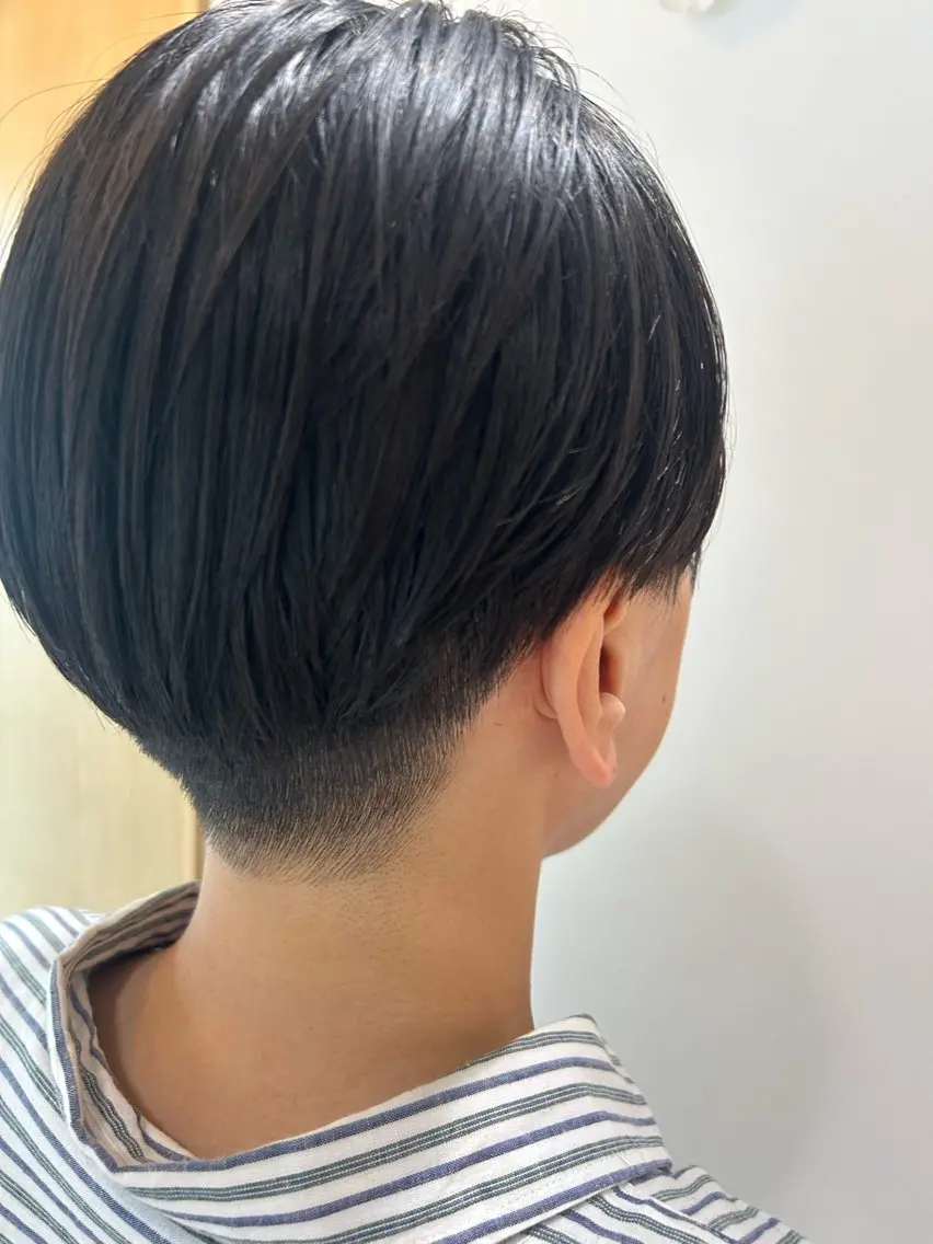 ショート ショートヘア ササキ カノンのヘアスタイル
