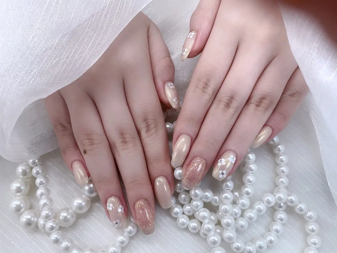 ネイル ハンドネイル 🩵Minmin nail salonのネイルデザイン