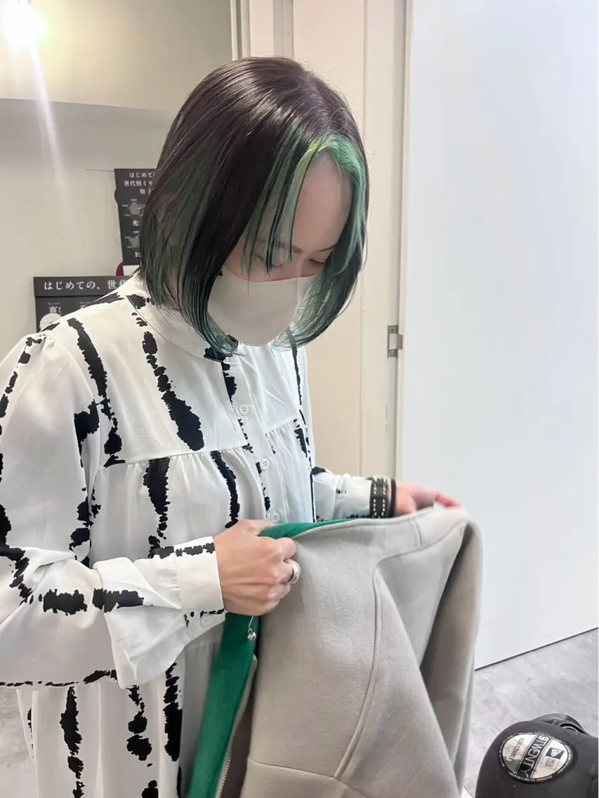 【ポイント🎨】インナーカラーの写真