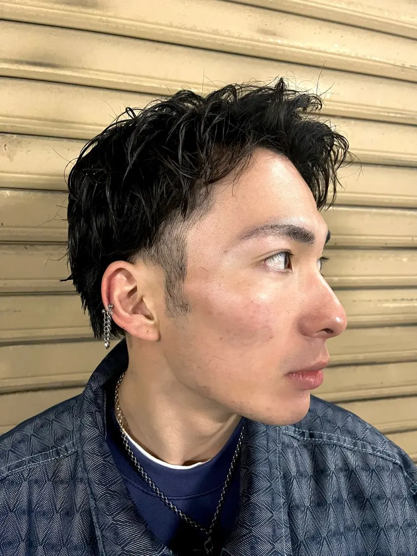 ショート メンズ 佐野 拓海のヘアスタイル