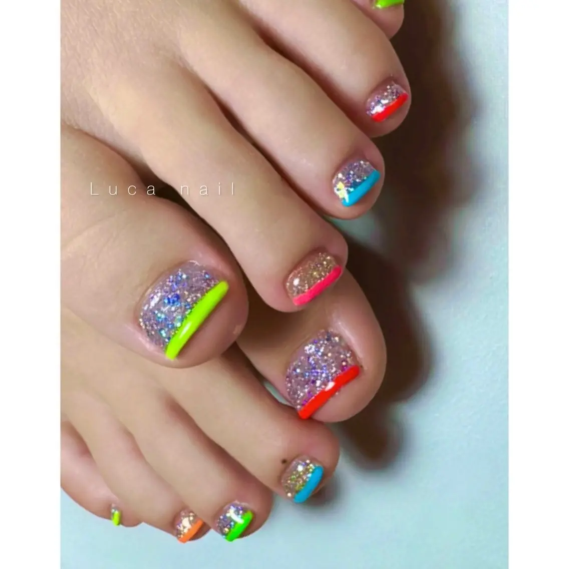 ネイル フットネイル Luca nailのネイルデザイン