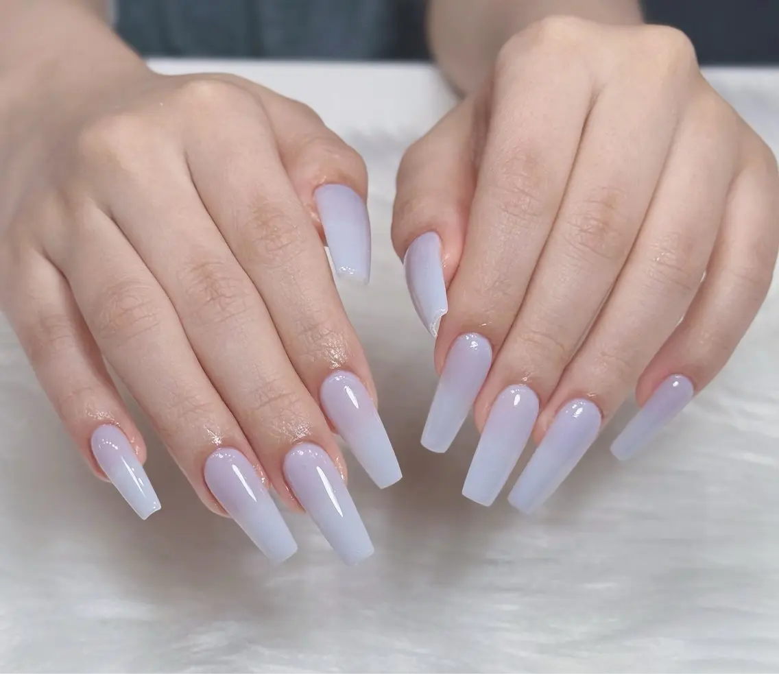 ネイル オーロラネイル チークネイル フットネイル フレンチネイル ジェルネイル Nichi Nailsのネイルデザイン