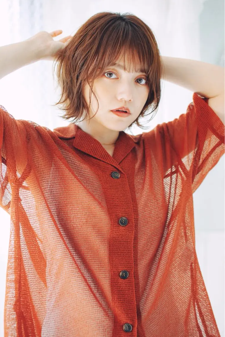 イルミナカラー+髪質改善トリートメントの写真