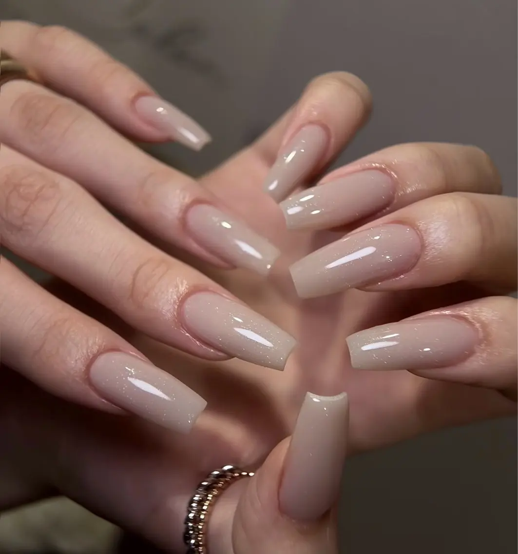 ネイル フットネイル フレンチネイル グラデーション 氷ネイル・うるうるネイル 韓国ネイル ハンドネイル Lynn_ Nailのネイルデザイン