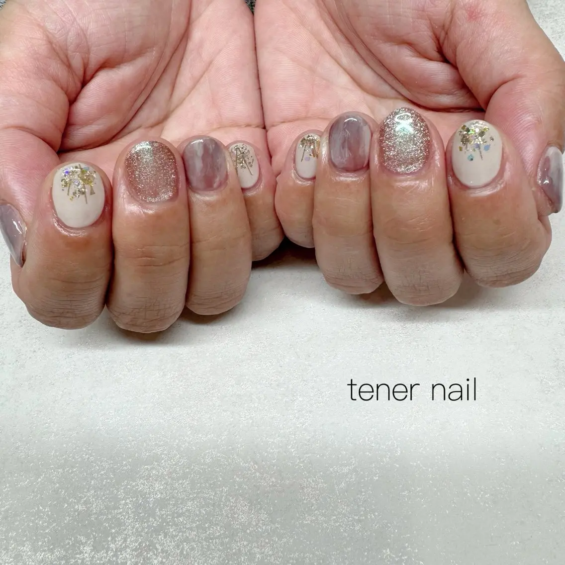 ネイル ニュアンスネイル ハンドネイル テネルネイル tener nailのネイルデザイン