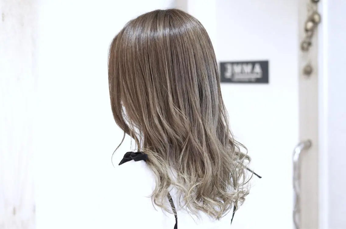 ミディアム カラー グラデーションカラー ハイライトカラー ハイライト 💎髪質改善💎 デザイナーshinのヘアスタイル