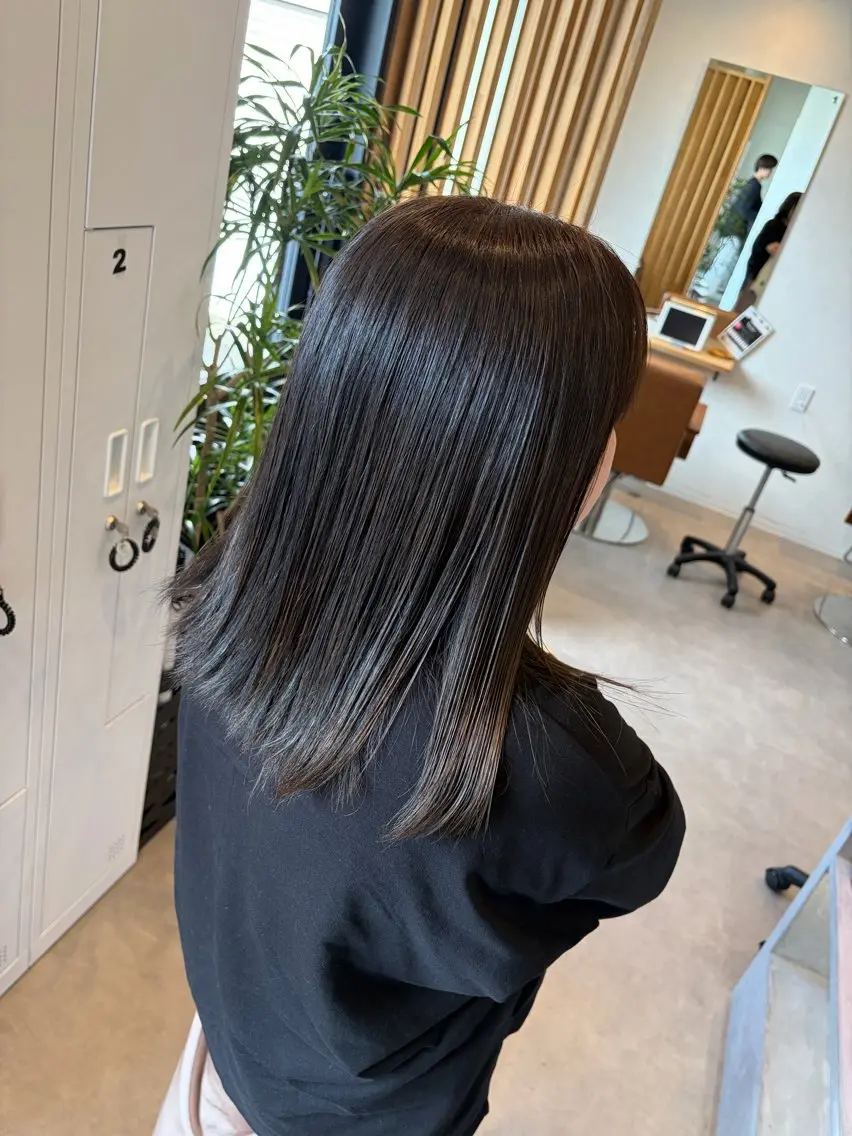 ミディアム ヘアカラー カノエ/モデル募集 _NAKANOのヘアスタイル
