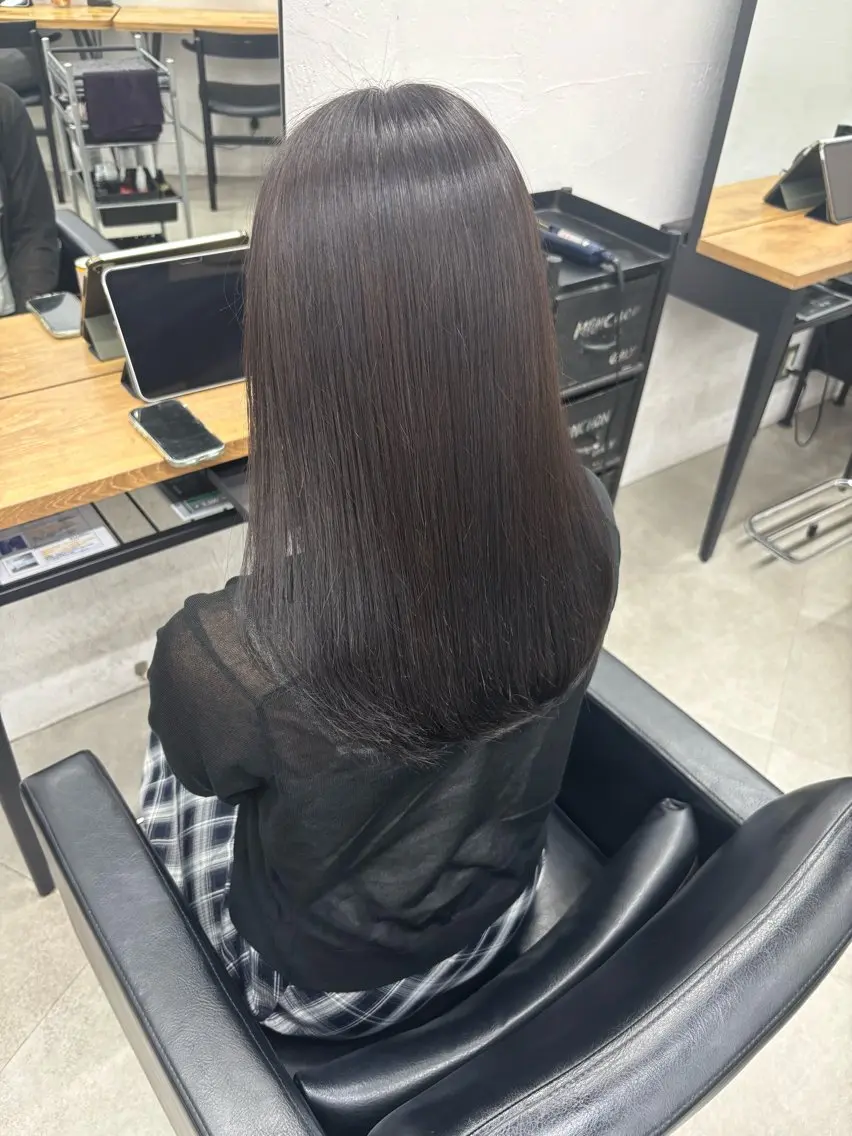 セミロング カラー ヘアカラー トリートメント 透明感カラー🫧 /hinaのヘアスタイル