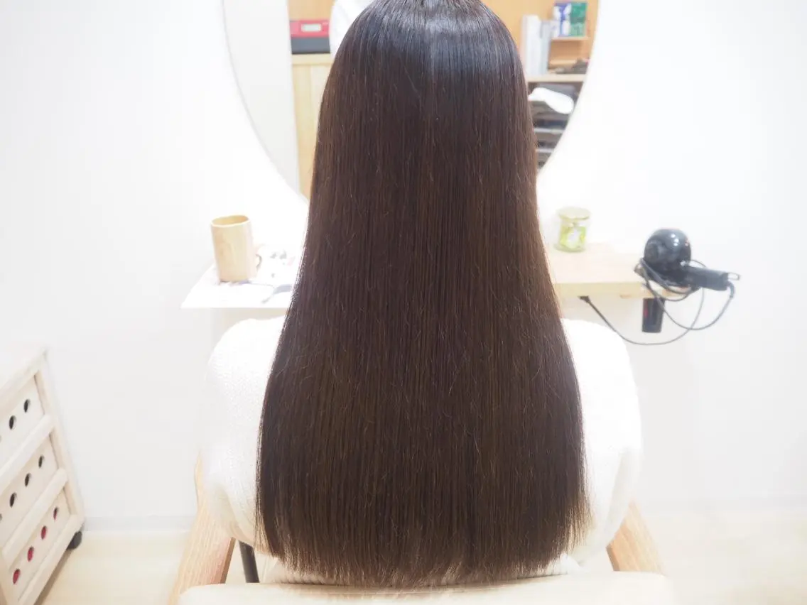 ロング メンズ キッズ トリートメント 中江 規久のヘアスタイル
