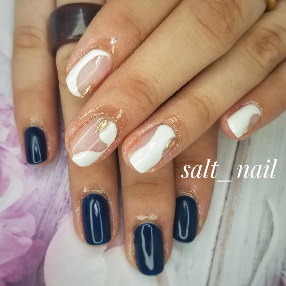 ネイル ワンカラーネイル 個人サロン saltnailのネイルデザイン