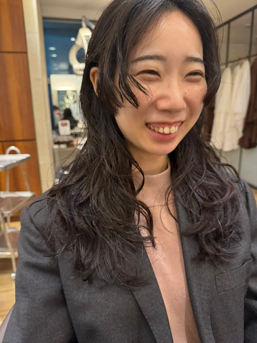 ロング パーマ 🔆メンズパーマ🔆 とやましゅうとのヘアスタイル
