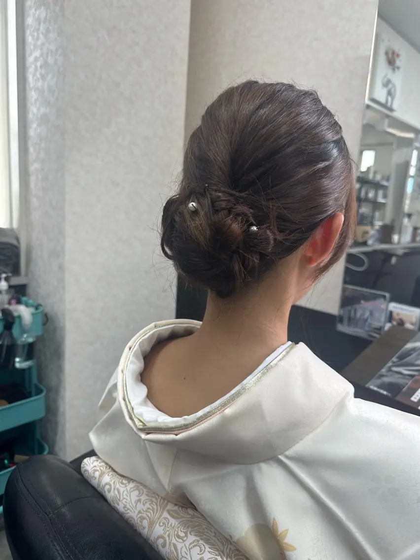ヘアアレンジ エンゼルス美容室斉間 圭司のヘアスタイル