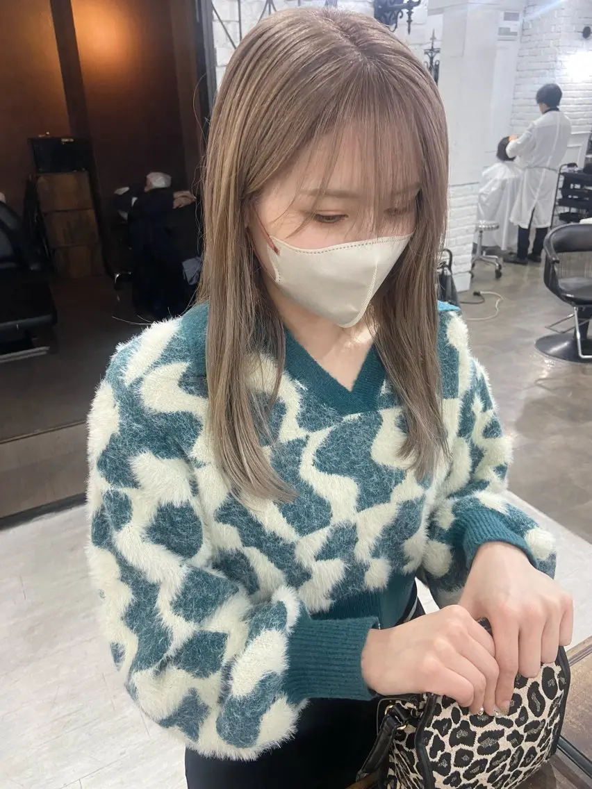 ロング カラー ベージュカラー ブリーチ 抜きっぱなしブロンド ブロンド ケアブリーチ 札幌ブリーチカラー/ ダブルカラー/ドイのヘアスタイル