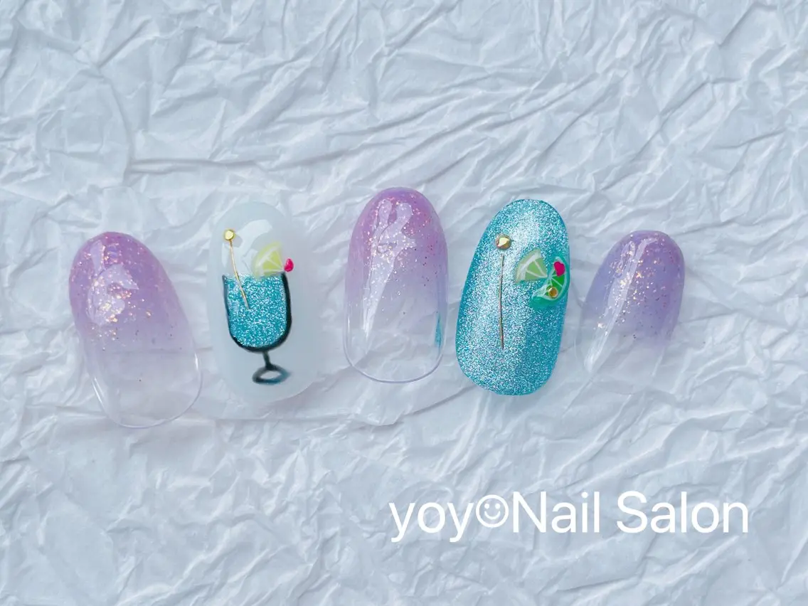 ネイル アートネイル ジェルネイル グラデーション メンズネイル パラジェル ハンドネイル ハンドケア ゆ か_Nails💫のネイルデザイン
