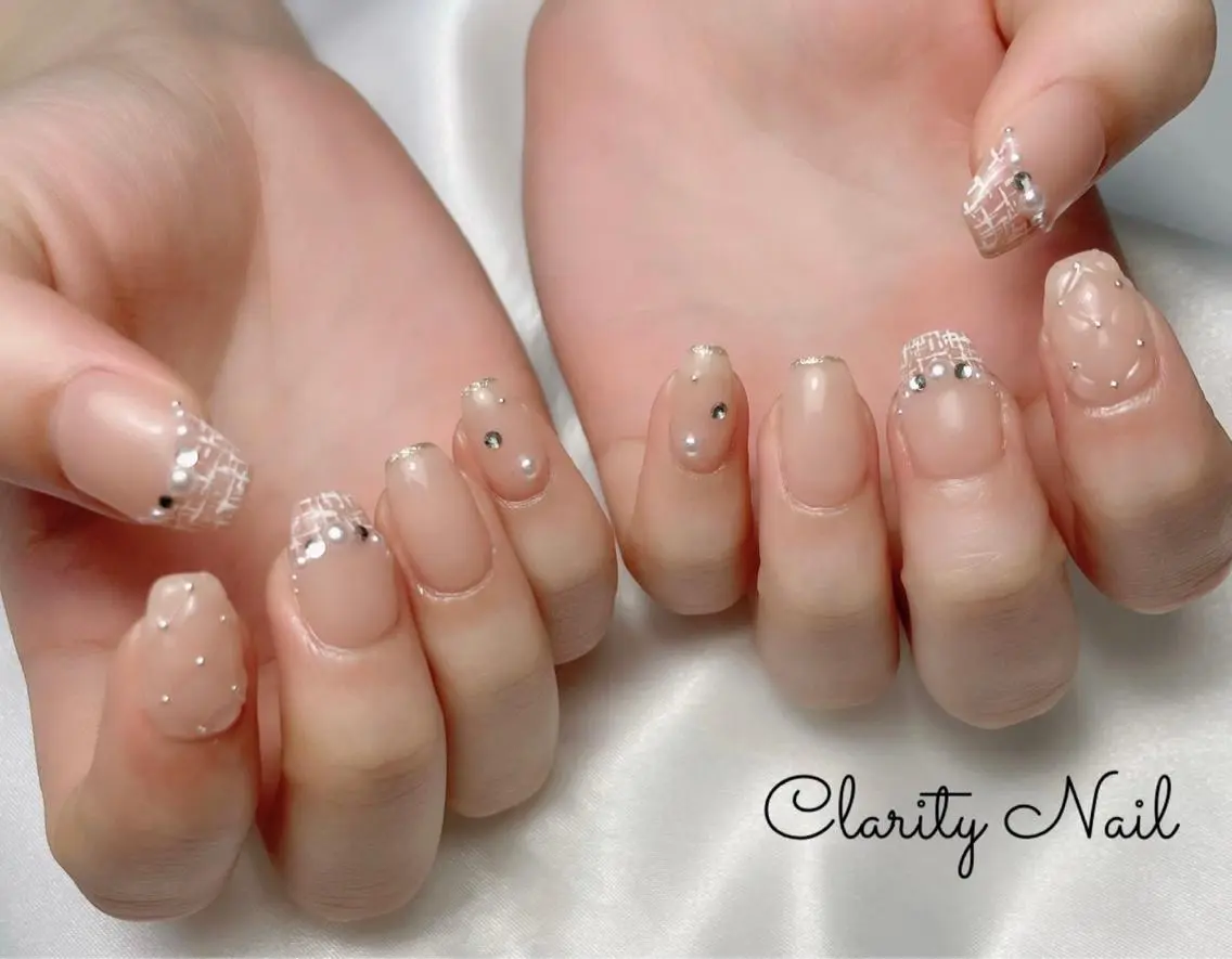 ネイル アートネイル 持ち込み ハンドネイル Clarity Nailのネイルデザイン