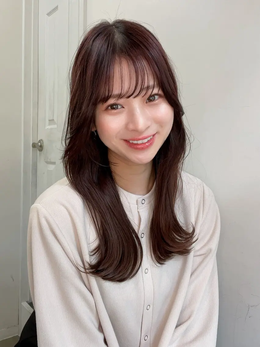 ミディアム レイヤーカット ❤️ショートカット ・顔周りカット❤️のヘアスタイル
