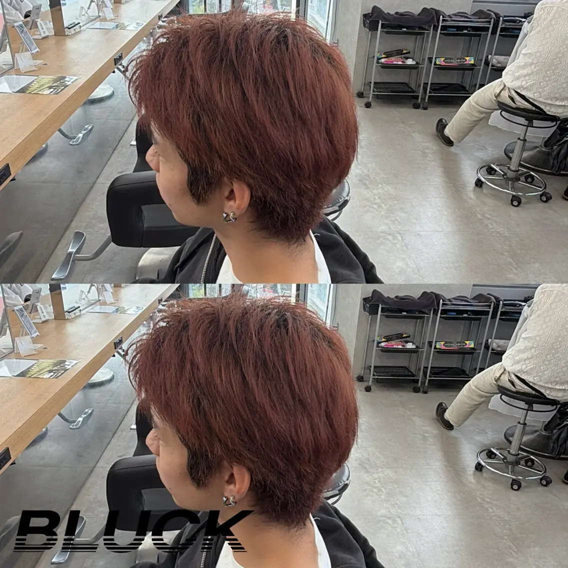 メンズ ヘアカラー ⭐️似合わせ短髪⭐️ 直翔のヘアスタイル