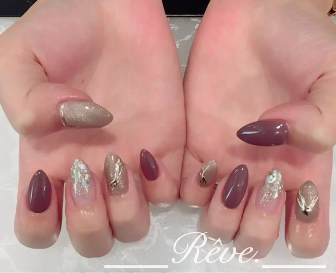 ネイル Reve. 黒澤のネイルデザイン