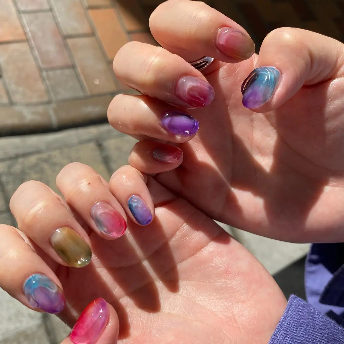 ネイル ハンドネイル nailsalon ∞ ﾐｶﾅﾙ ∞のネイルデザイン