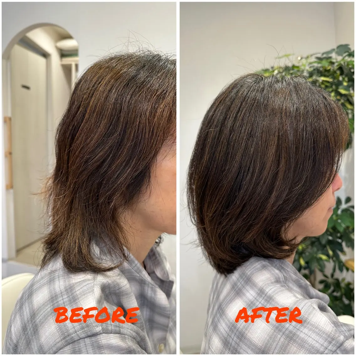 ミディアム ミディアムパーマ カットモデル 募集中/アスカのヘアスタイル