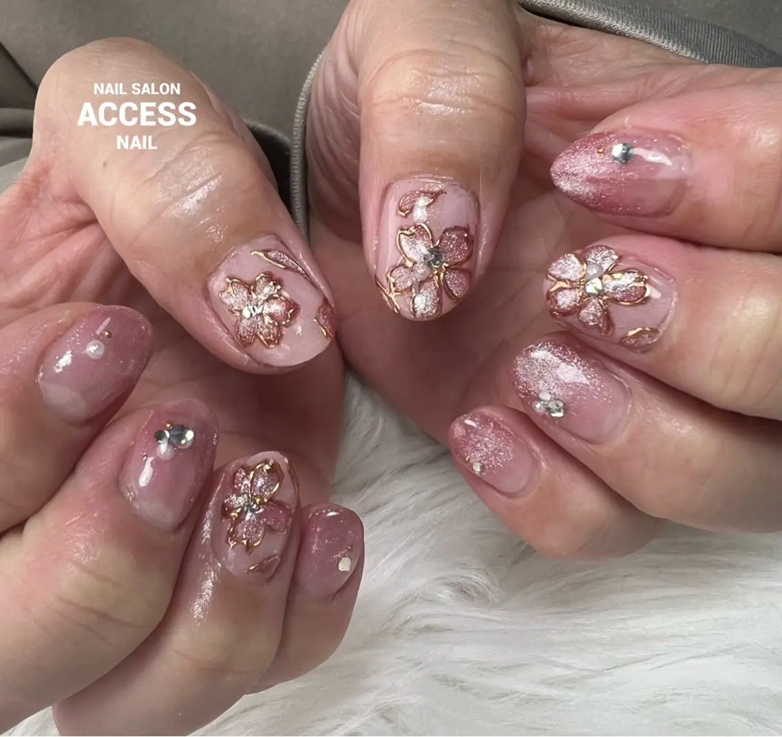 ネイル access nailのネイルデザイン