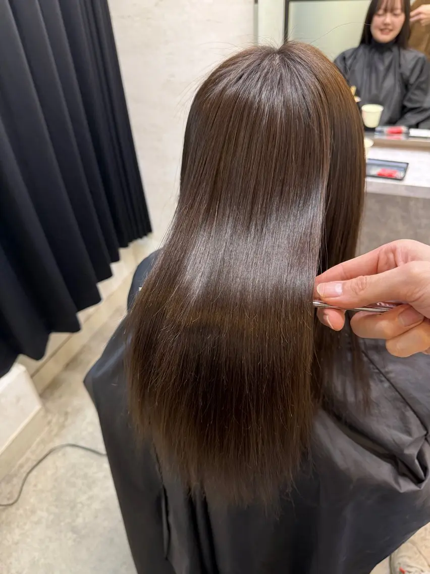 ロング ⭐️縮毛矯正特化 小松邦彦⭐️のヘアスタイル