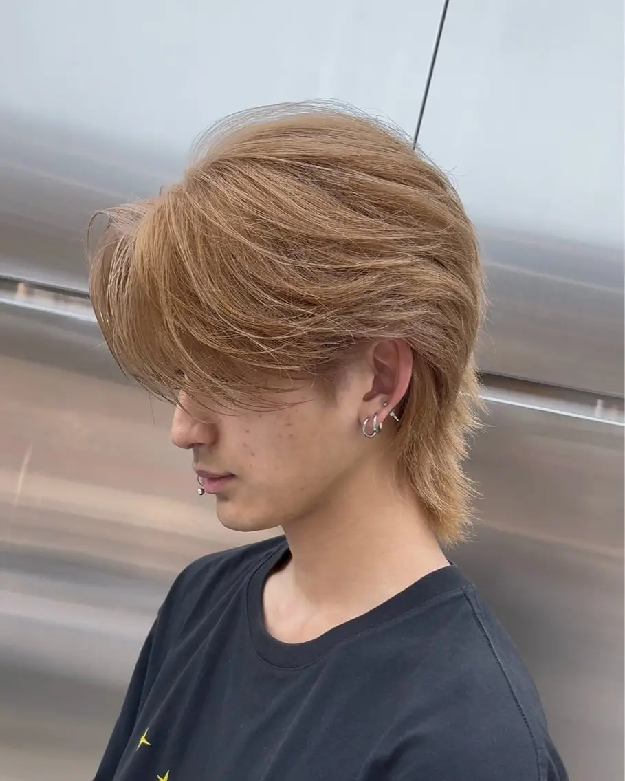 カラー メンズ ヘアカラー fifth 武正 琉生のヘアスタイル