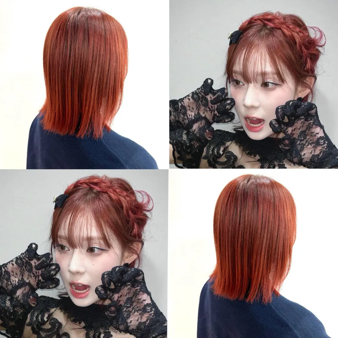 セミロング カラー カット ヘアカラー 森谷 大河のヘアスタイル