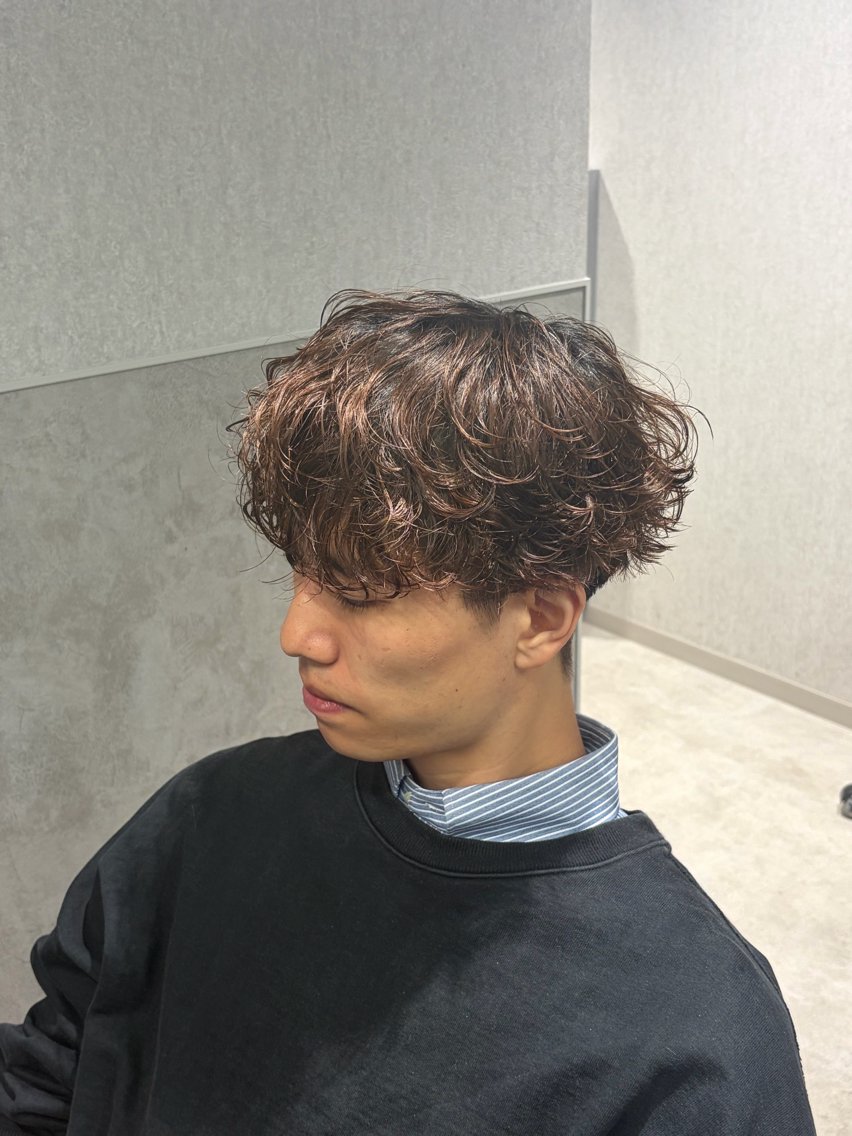 メンズ カット パーマ メンズ縮毛矯正 🔥Reoのヘアスタイル