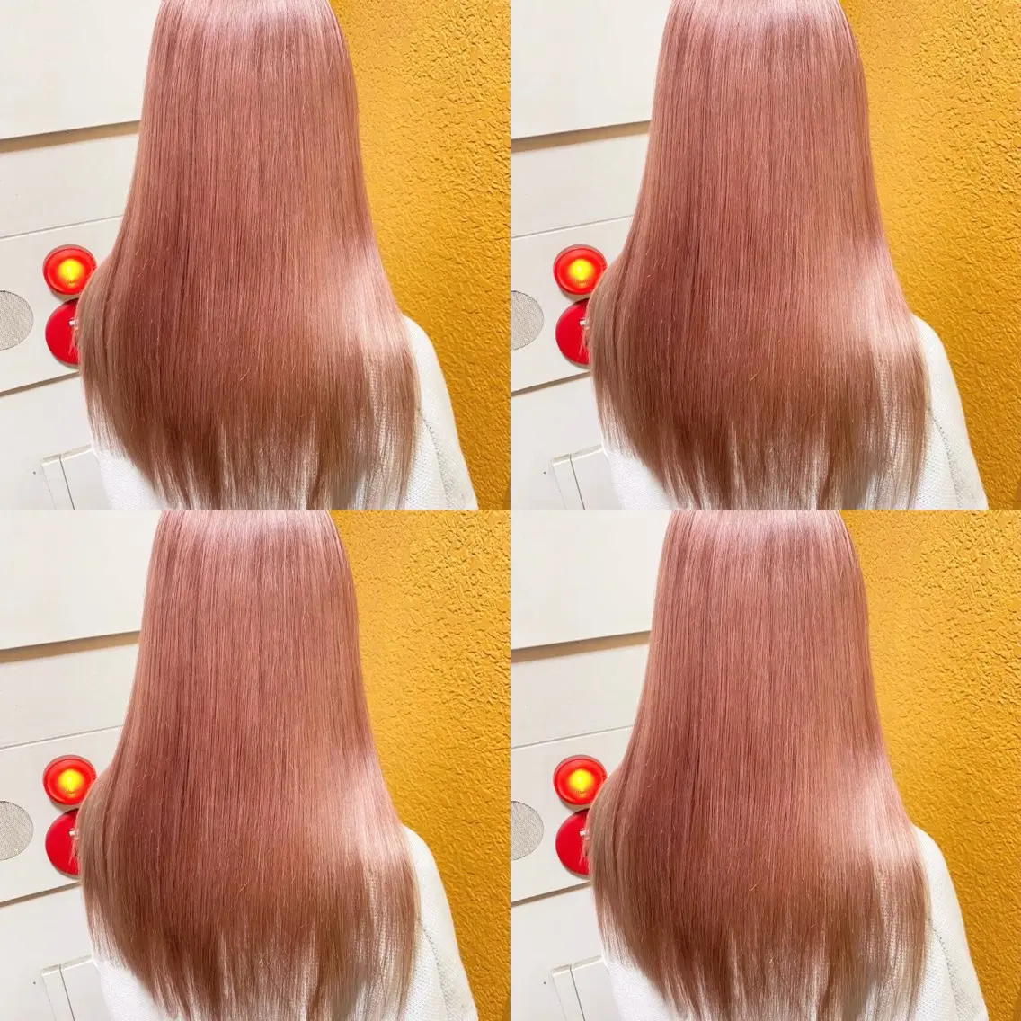 ロング カラー ピンクカラー 髪質改善 韓国風ヘア カット ヘアカラー トリートメント 店長✨髪質改善✖️ 透明感カラー／純大のヘアスタイル